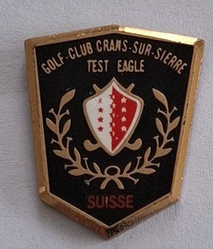 Plaketten & Abzeichen: Golf Club Crans-sur-Sierre – Gebraucht aus Hinterkappelen von Schampus