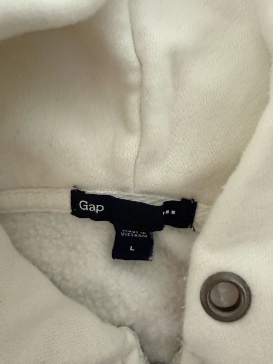 Gap Maglioni & Felpe: Kapuzenpullover Gap weiss Grösse L gebraucht – Usato da Dagmersellen venduto da Nathi33 2