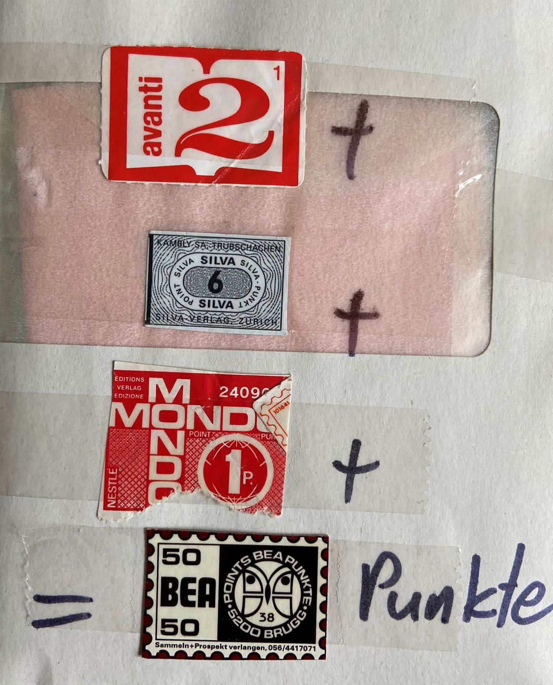 Bea Sammelmarken & -punkte: BEA Sammelpunkte ca. 10'000 – Gebraucht aus Böckten von Hansi36