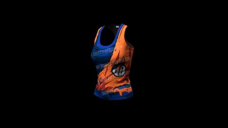 Dragon Ball Just Saiyan Gear Tank Top / Son Goku Battle Dam.