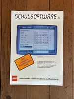 LEGO Prospekt Schulsoftware von 1987