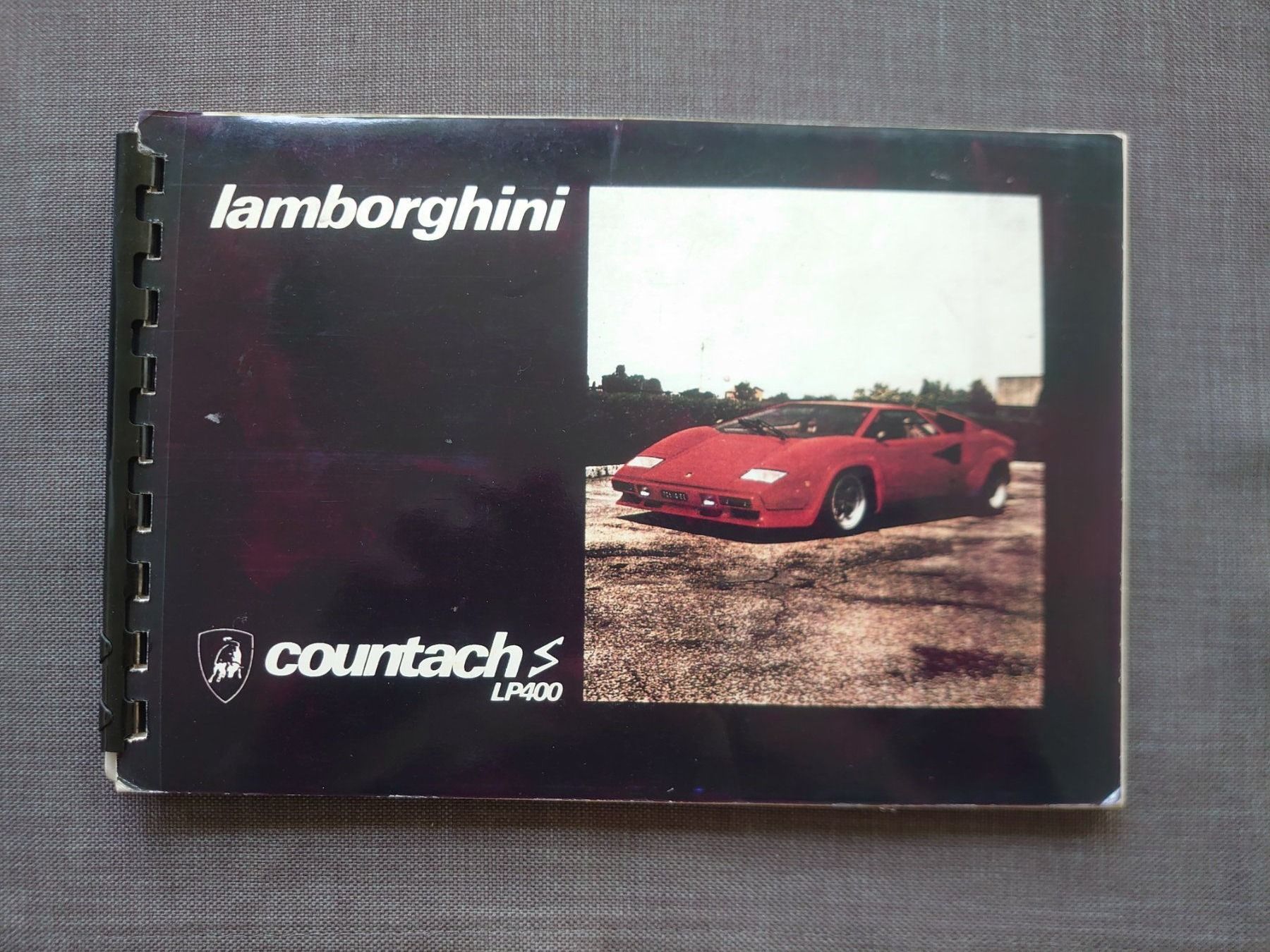 Libri: Lamborghini Countach S LP400 Drivers Handbook – Usato da Hallwil venduto da mike16