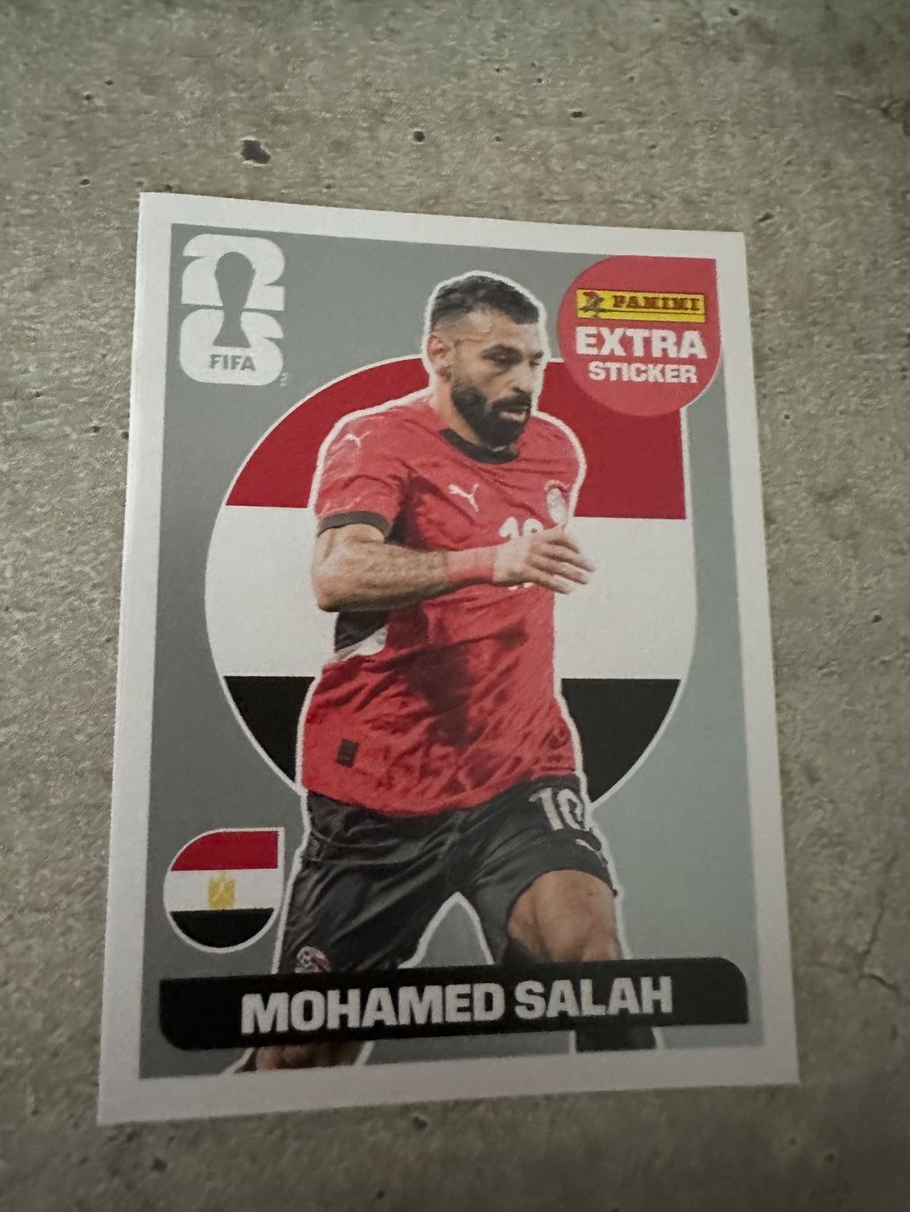 Panini Carte collezionabili: Extra Sticker Mohamed Salah SILVER – Usato da Zürich venduto da TOnePT