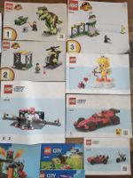 Notices LEGO City & Jurassic World - Lot de 17 sets