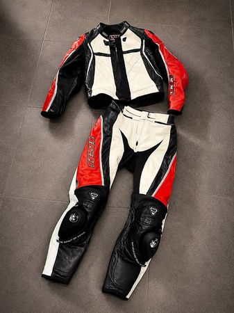 IXS Damen Motorrad-Rennkombi Leder, Grösse 44
