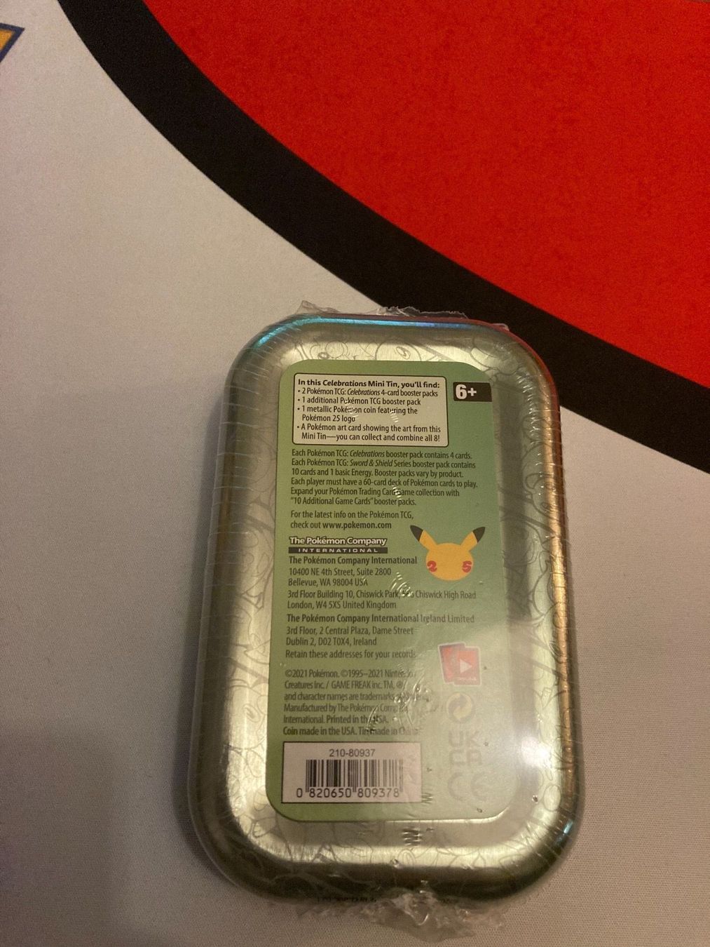 Pokémon Carte collezionabili: Pokemon Celebrations Mini Tin Box Eng – Usato da Küssnacht am Rigi venduto da Ebikoner 1