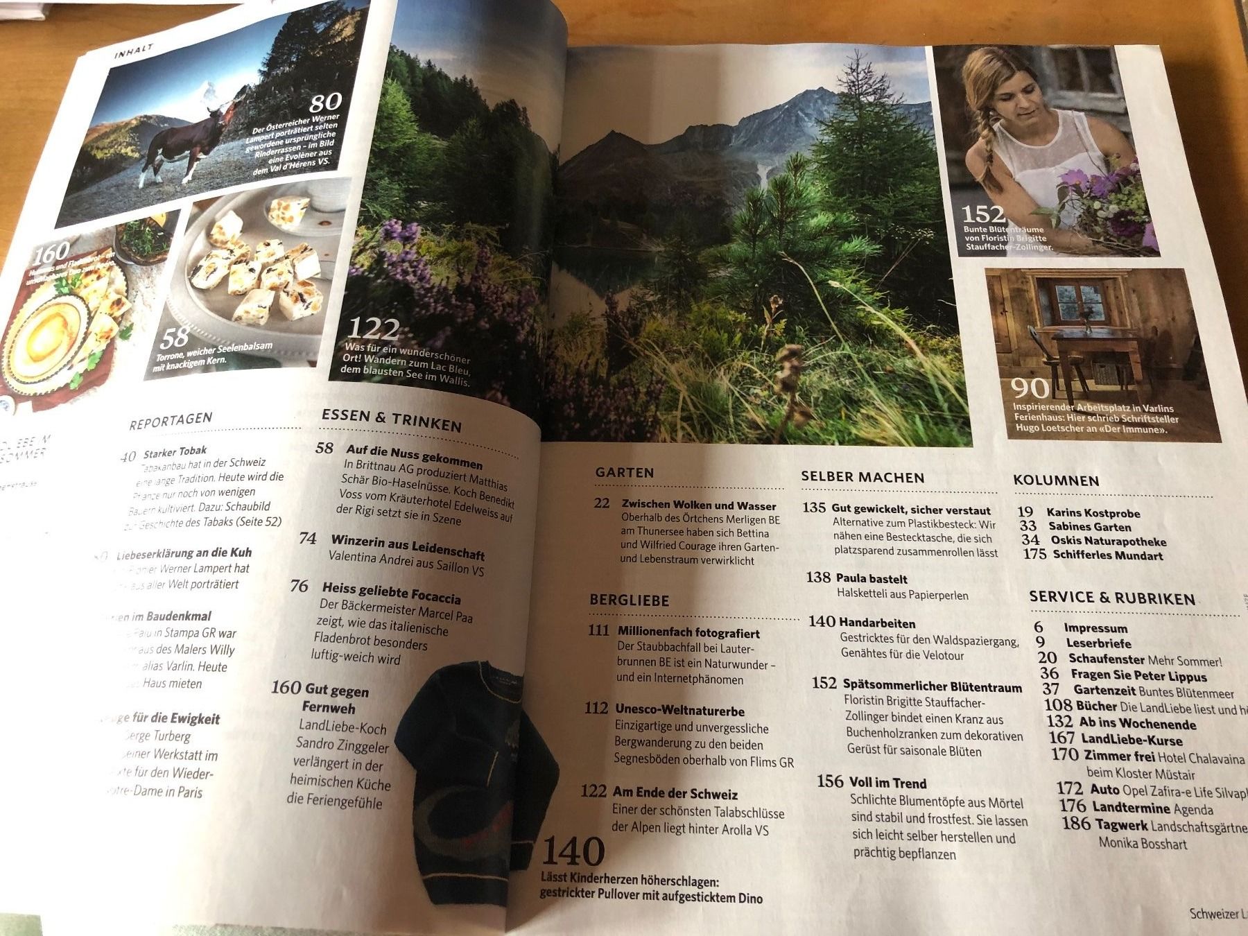 Riviste & Magazine: Schweizer Landliebe Nr 6 Spätsommer 2022 – Usato da Zürich venduto da ch3906 1