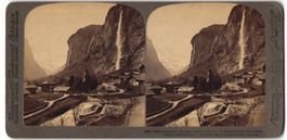 Stereo-Fotografie Lauterbrunnen, Strauba