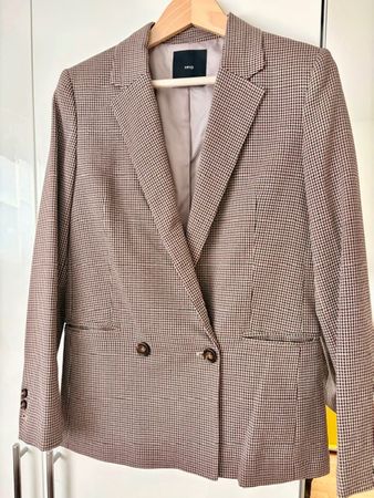 Blazer/Jacke, kariert, M