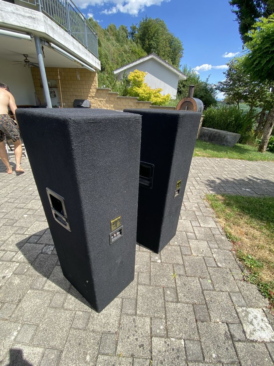 Lautsprecher: 2 grosse Lautsprecher Boxen – Gebraucht aus Schötz von Willibandi 2