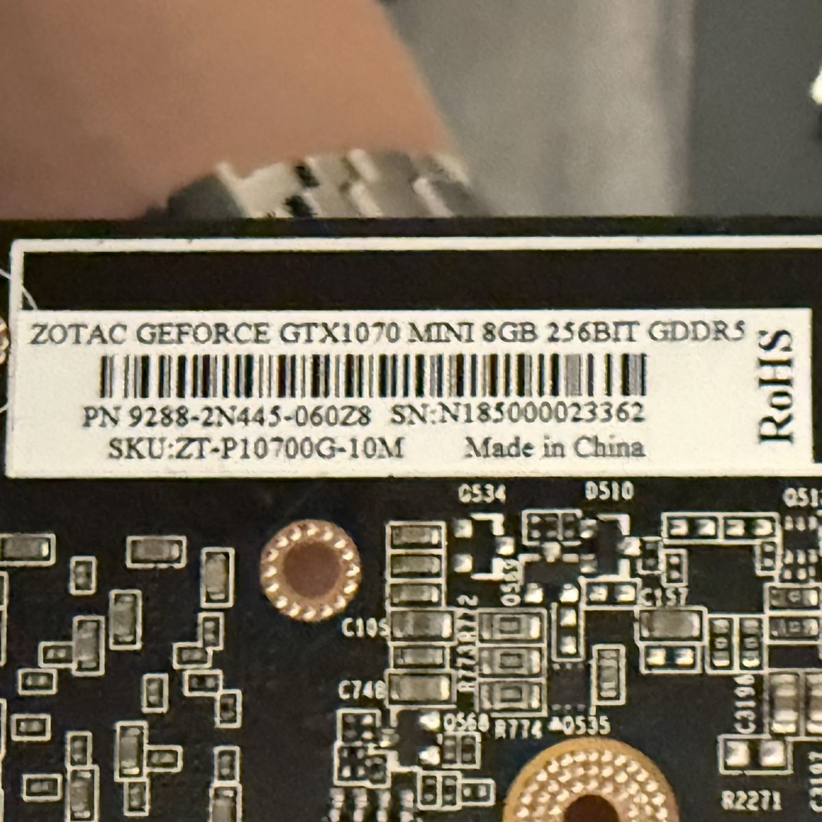 Zotac Grafikkarten: Zotac GeForce GTX 1070 Mini 8Go – Defekt aus Evilard von Adrien___2 2