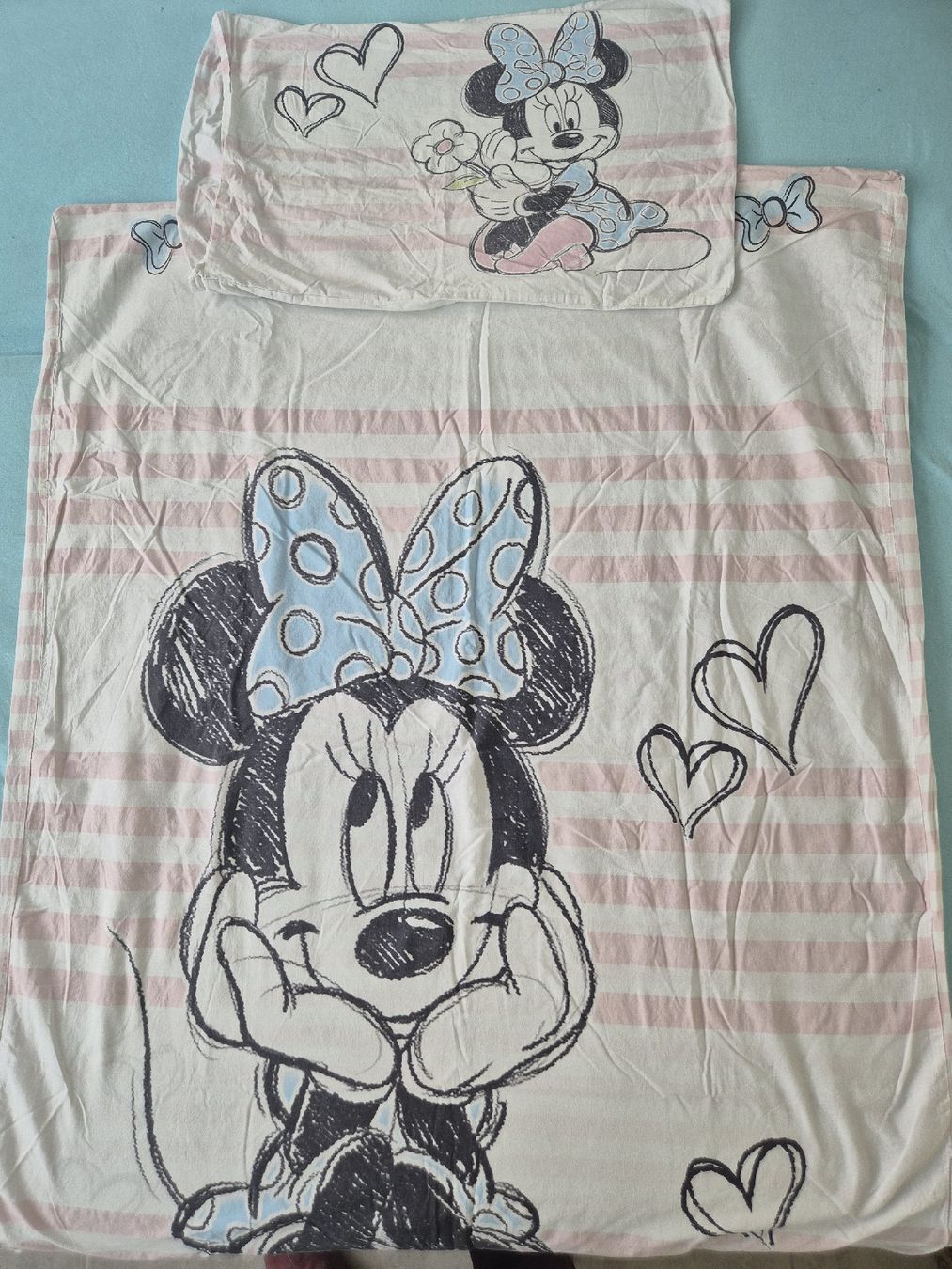 Biancheria da letto: Bettwäsche Kinder Minnie Mouse – Usato da Guntershausen venduto da Marip84