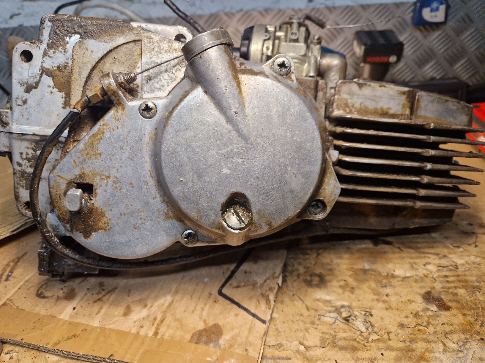 Puch Ciclomotori: Motore Puch E50 4 cuscinetti con cilindro Austria – Usato da Breno venduto da BorioliD