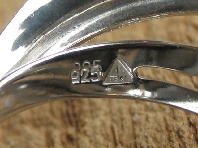 Spille & Fermagli: Vintage Brosche Silber 925 TEKA Rosette Blüte – Usato da Ermatingen venduto da Decovin 4