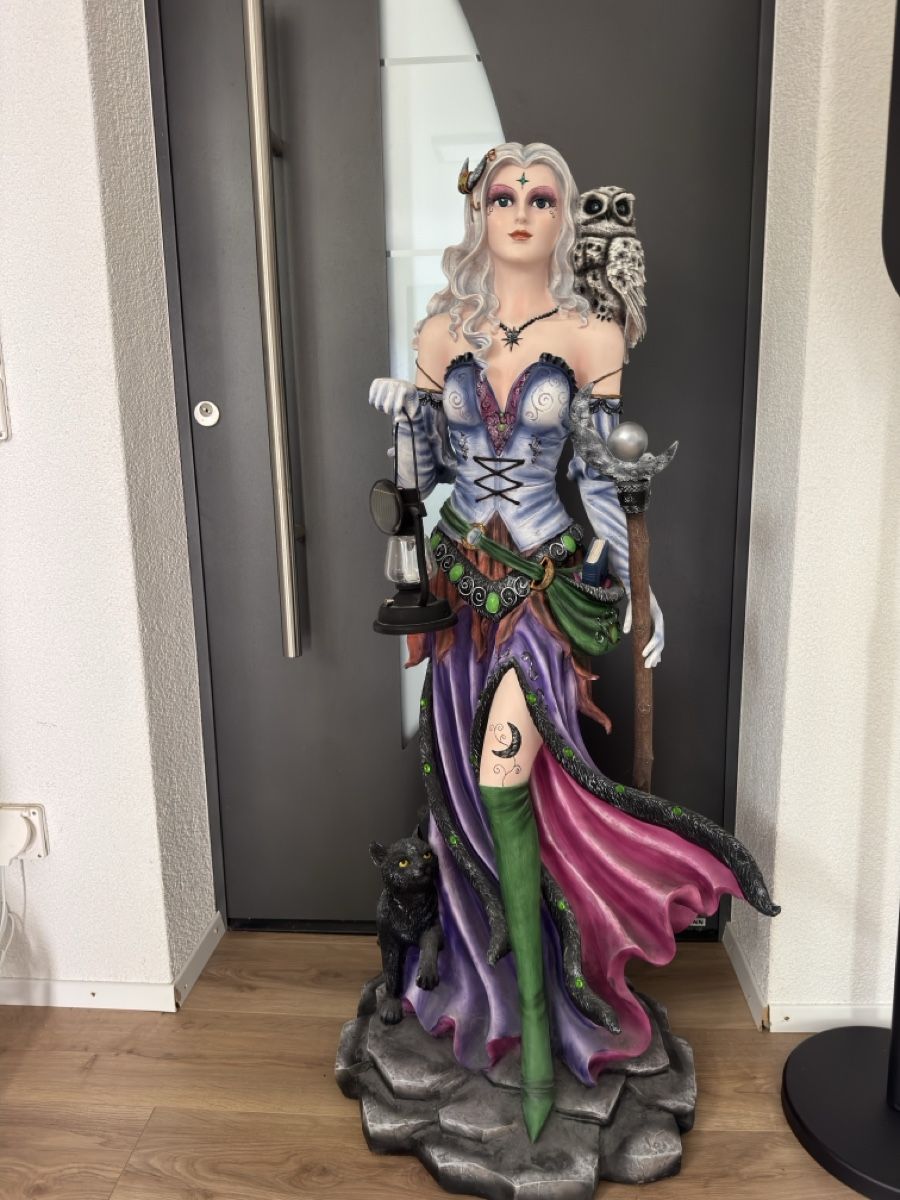 Statuette: FEE XXL Moon Spell Caster Fairy – Nuovo (secondo la descrizione) da Brislach venduto da Viper740