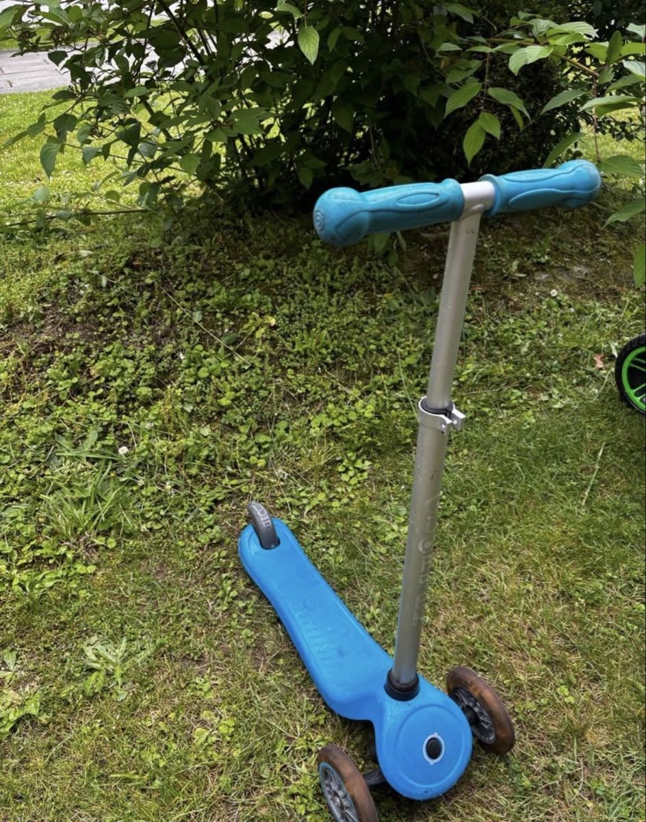 Globber Veicoli per bambini: Trotti Kinderroller / Dreirad-Scooter – Blau – Usato da Buchs AG venduto da GresaaB