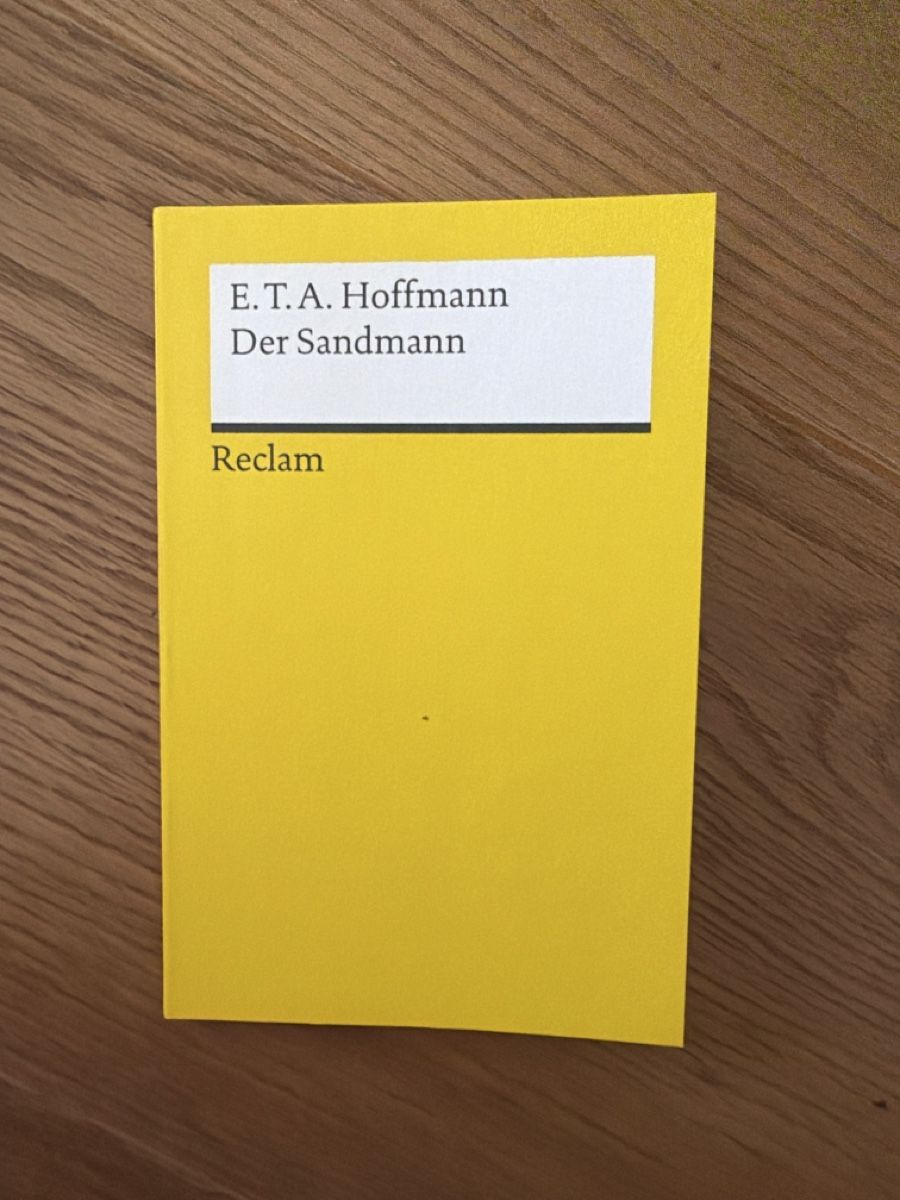 Livres: Der Sandmann – Neuf (Voir description) à Zug par sab_sm5q