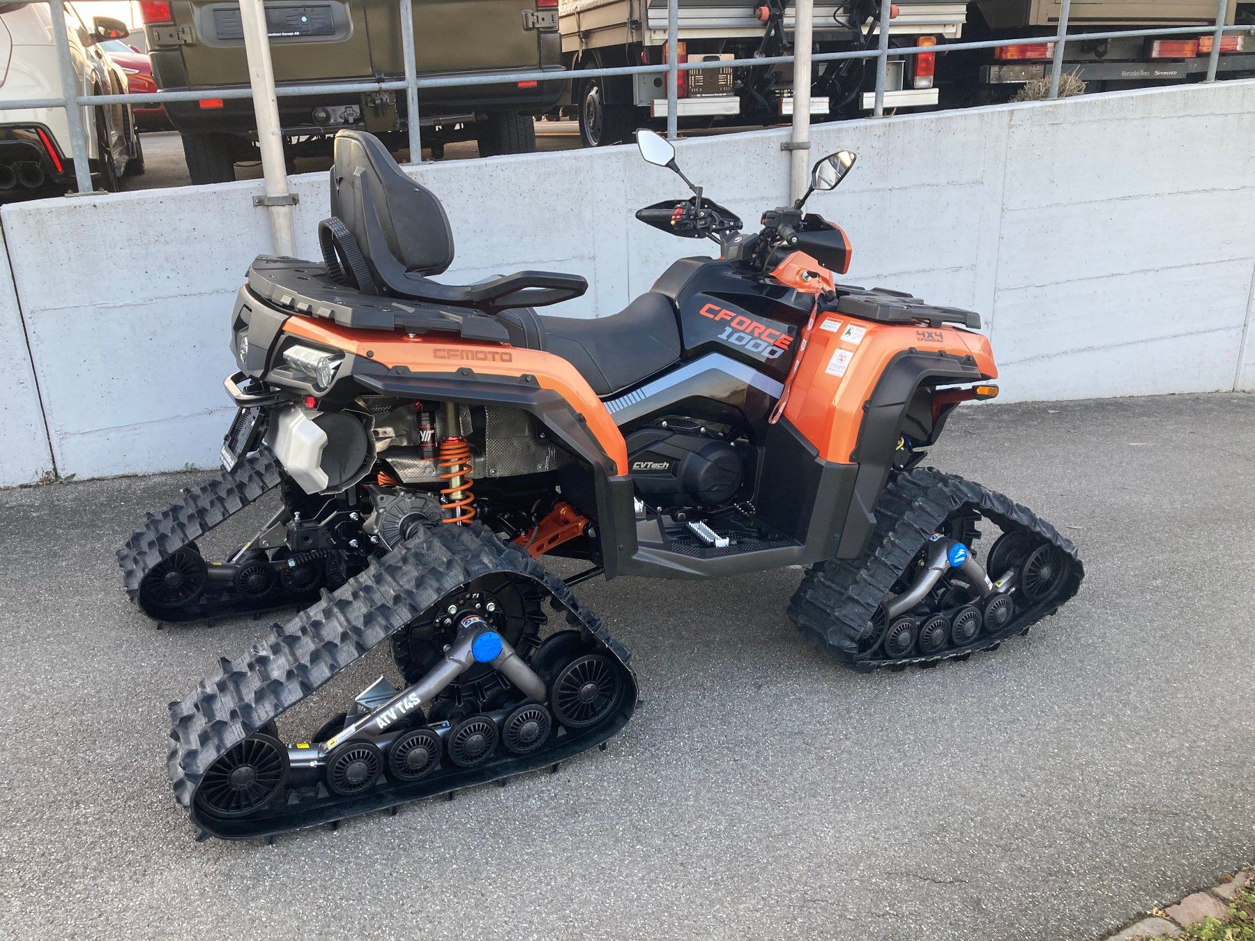 Cf Moto ATV / Quad: CForce 1000 mit Raupen Quad 68PS – Usato da Cham venduto da WB2223 8