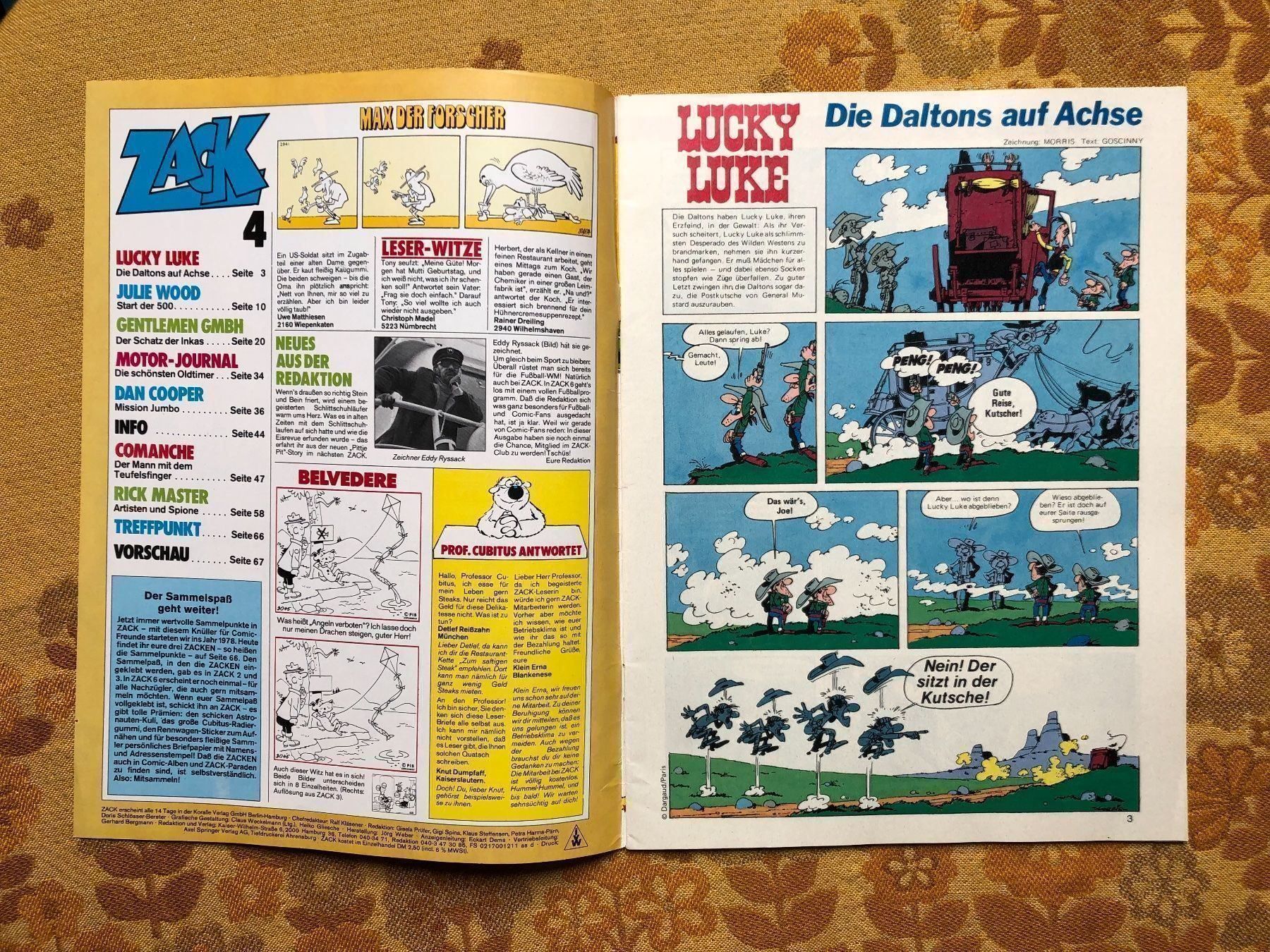 Fumetti: Zack Heft Nr 4 von 1978 – Usato da Endingen venduto da nathan05 1