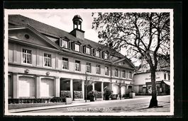 AK Baden, Volksheilbad Freihof, 1951