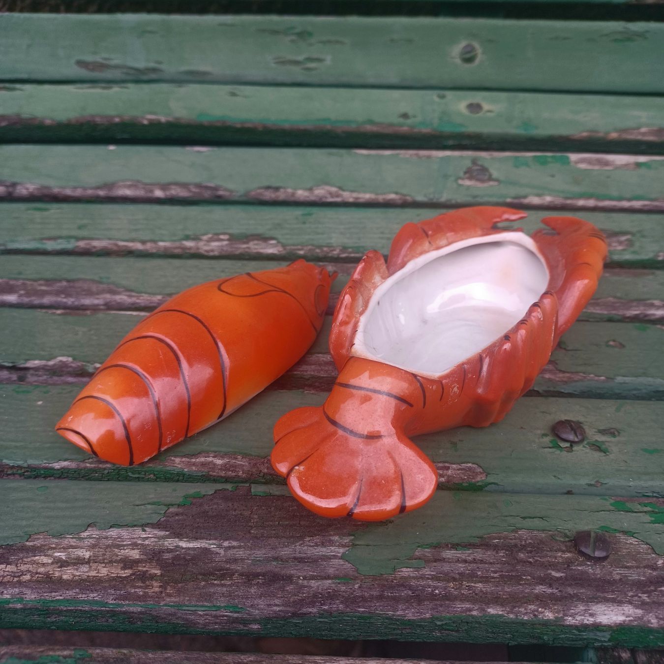 Statuette: Homard-boîte en céramique – Usato da Neuchâtel venduto da Jivar 3