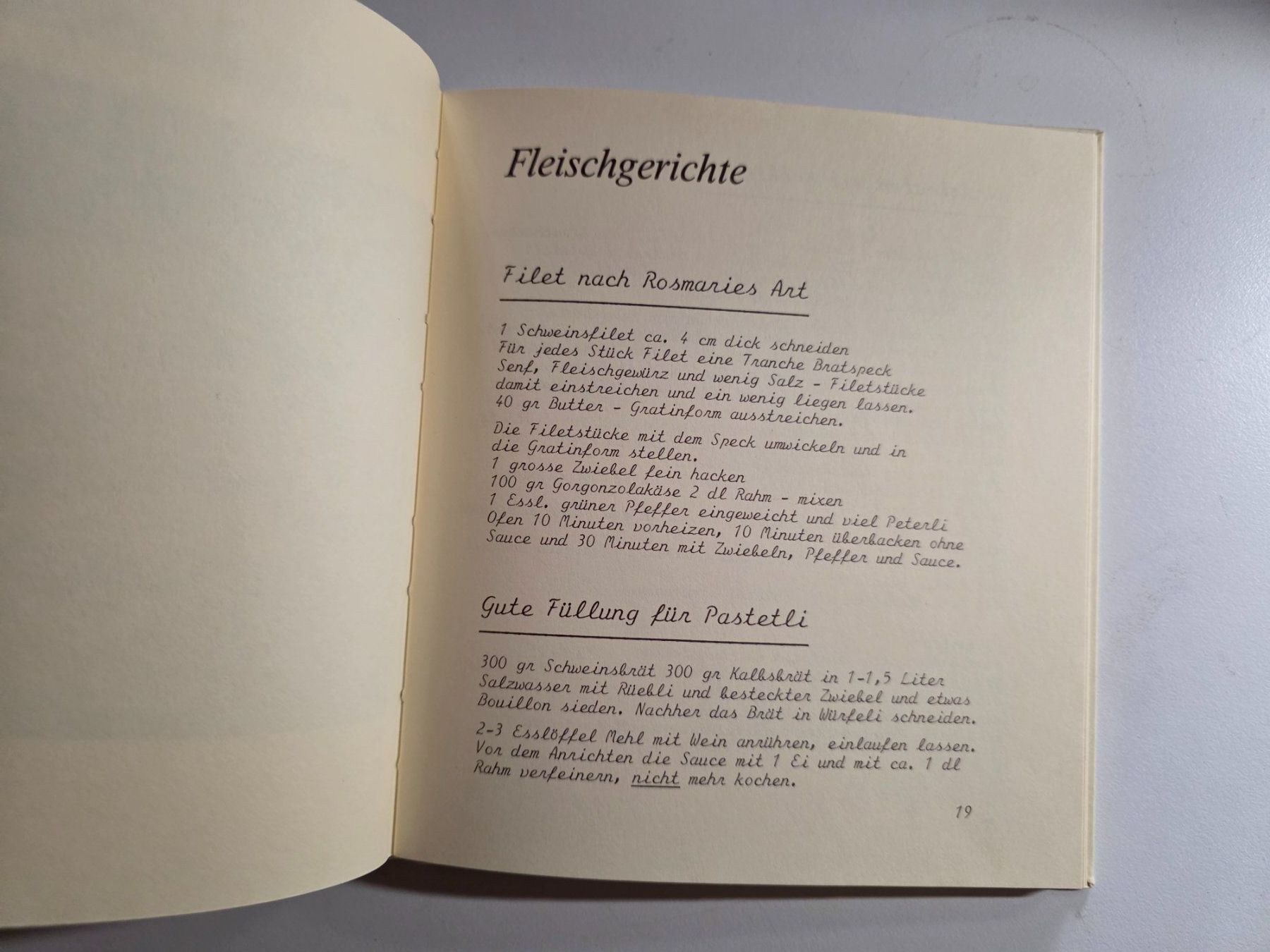 Bücher: Koch Kuch Walterswiler Rezepte 1987 – Gebraucht aus Walterswil BE von Lonitti 2