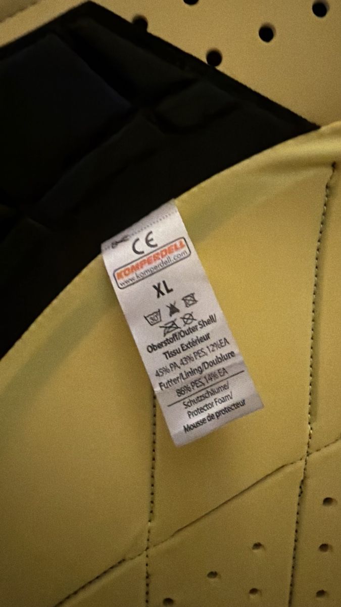Komperdell Protezioni & Imbottiture: Komperdell Cross Ballistic Ski/Snowboard Vest Back Protector – Nuovo (secondo la descrizione) da Bottmingen venduto da Vageek 3
