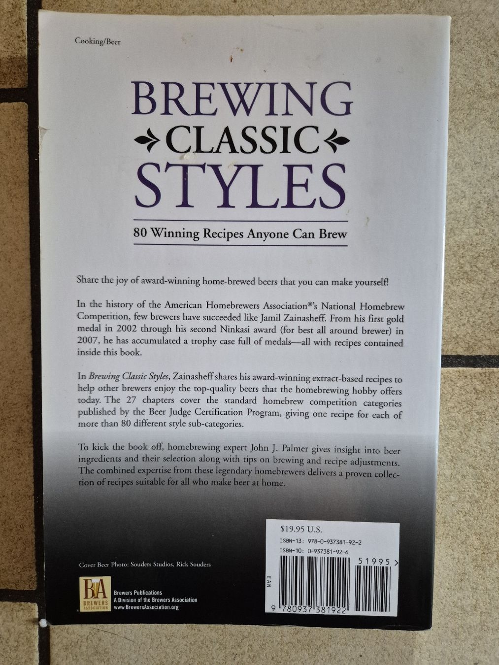 Libri: Brewing Classic Styles, 80 recipes – Usato da Yverdon-les-Bains venduto da somiou 1