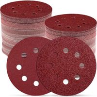 Stück Schleifpapier 125mm Klett, Schleifscheiben Klett