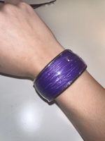 Bangle with pattern 💜
