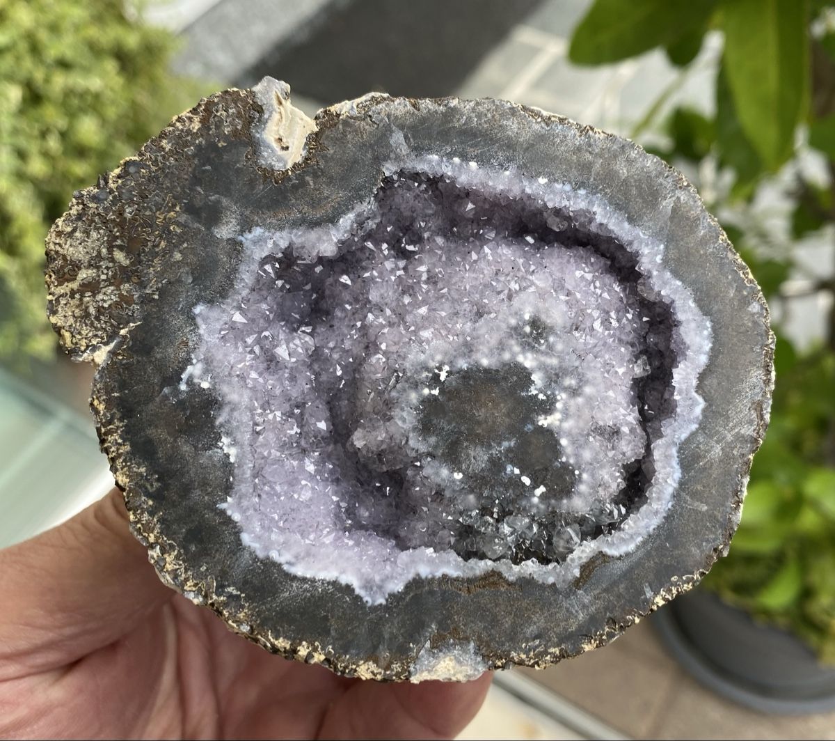 Mineralien & Heilsteine: Sehr schöne Geode  – Gebraucht aus Selzach von 321compac