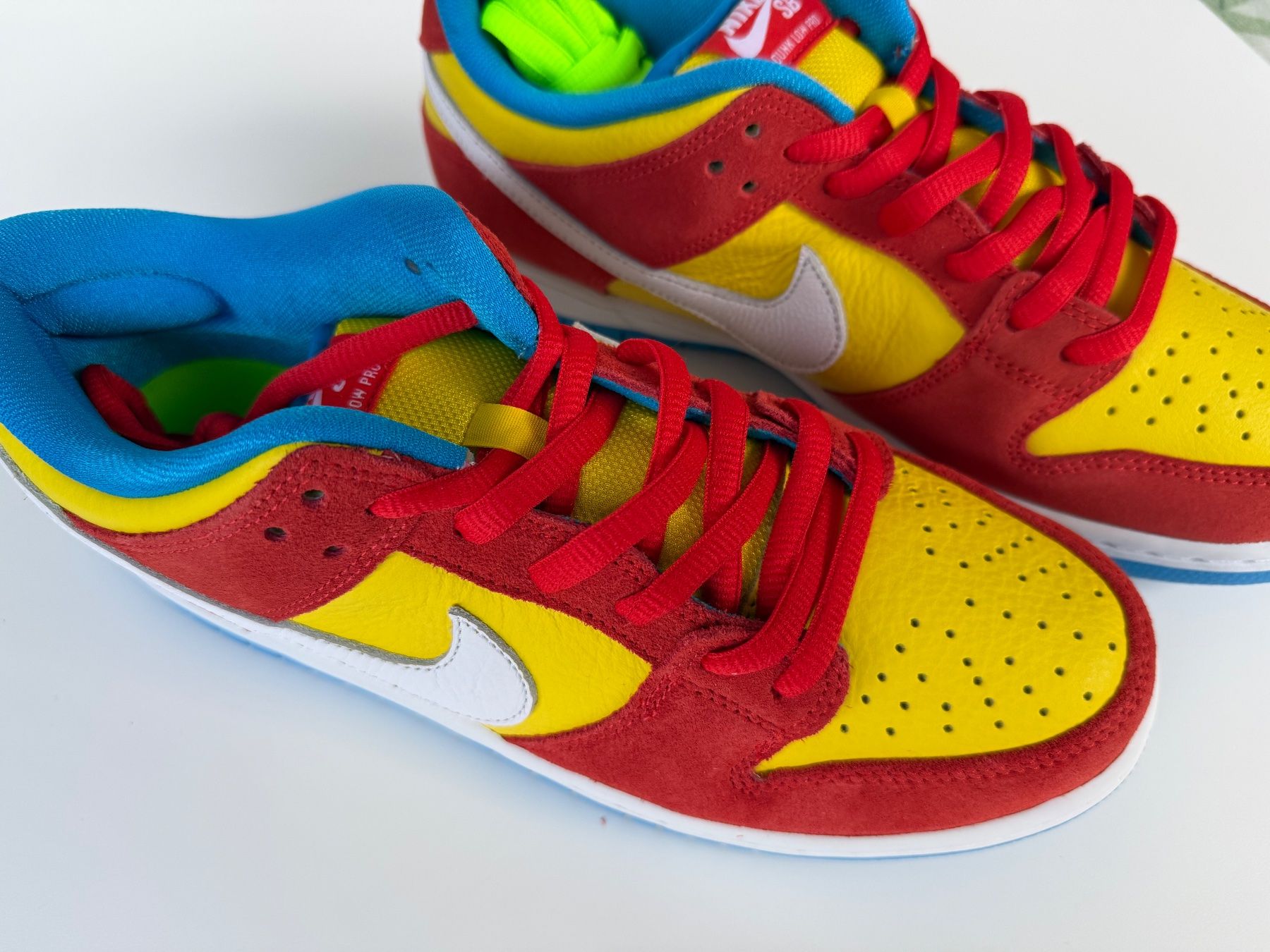 Nike Scarpe da uomo: Nike SB Dunk Low Pro Bart Simpson Sneakers Neu! – Nuovo (secondo la descrizione) da Luzern venduto da Cabriolet 1