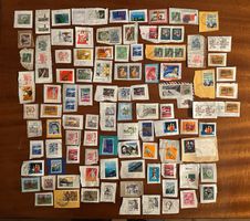 Lot Helvetia Briefmarken ca. 60-er, 70-er, 80-er