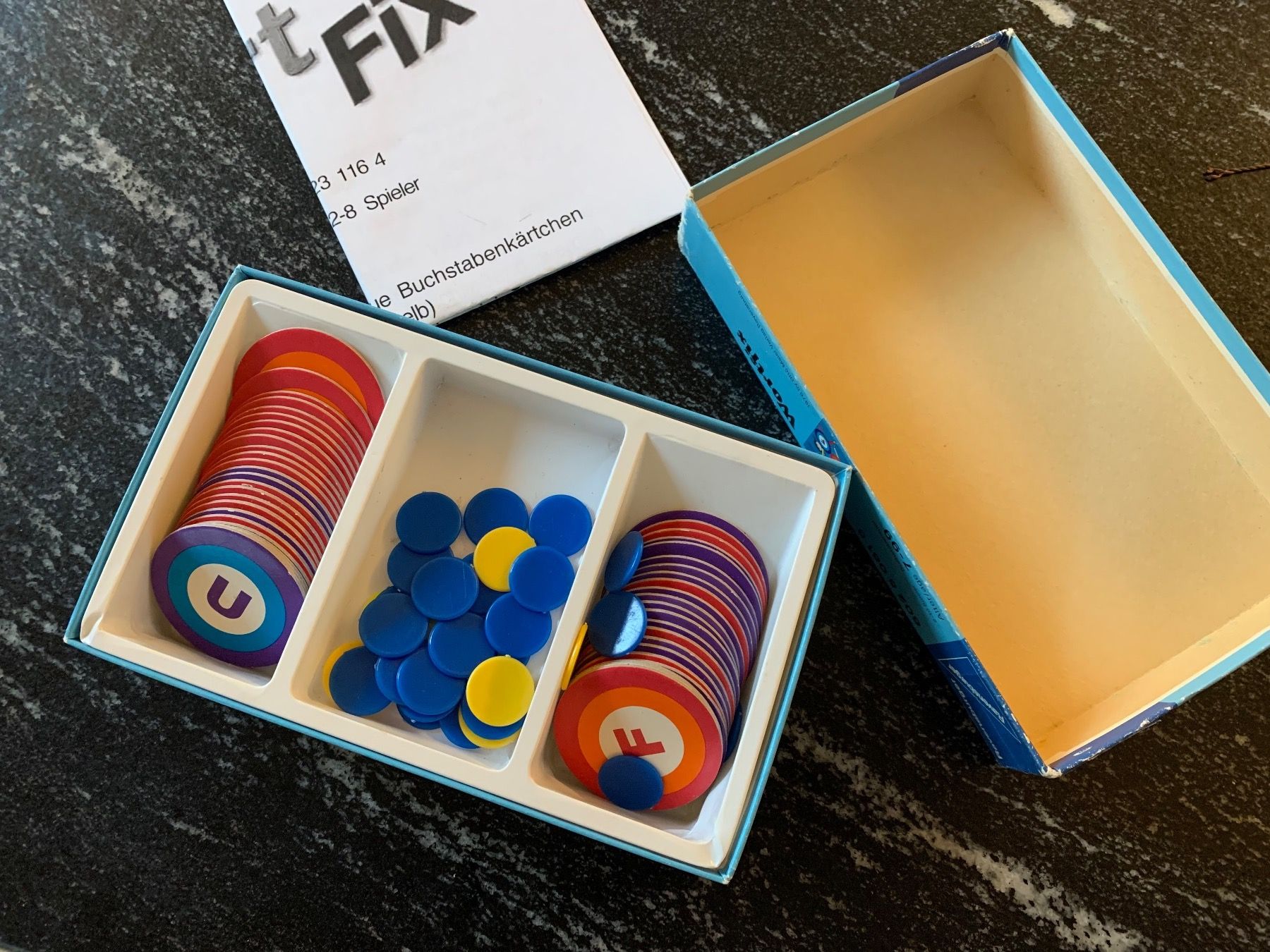 Ravensburger Spiele: Spiel mit Buchstaben – Gebraucht aus St. Gallen von Venus1010