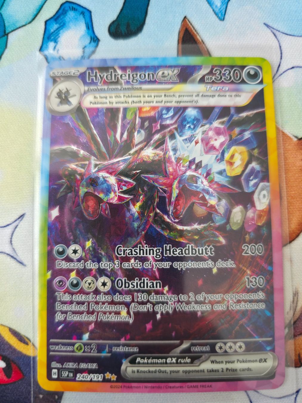 Pokémon Carte collezionabili: Hydreigon ex 240/191 EN - Surging Sparks – Nuovo (secondo la descrizione) da Bözberg venduto da blooke