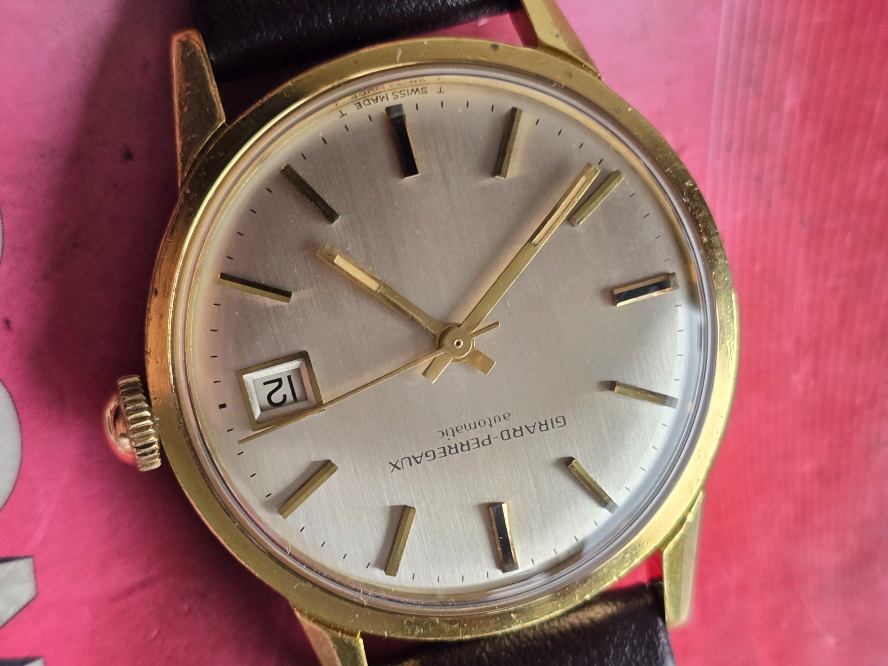 Girard-Perregaux Uhren: 443 Girard Perregaux Automat ca1960 Wunderschoen – Gebraucht aus Muri AG von Corredor 4