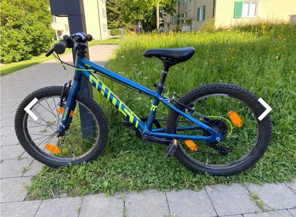 Wunderschone Ghost Kinderfahrrad 20 Zoll Ebenbild