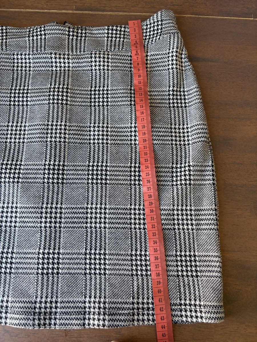 Gonne: Zebra stretch plaid mini skirt Size L – Usato da Nyon venduto da Deb_D39 4
