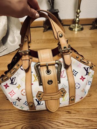 ✨    Original Louis Vuitton Theda GM Murakami Tasche