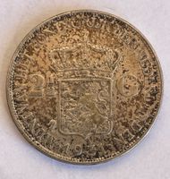 Superbe pièce 2½ gulden 1931 en argent (Pays-Bas)