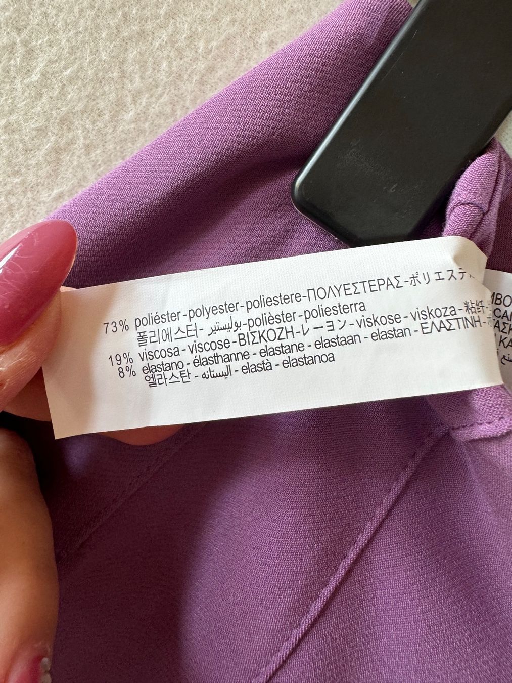 Stradivarius Pantaloni: Lila Hose von Stradivarius Gr. 36 – Usato da Grosswangen venduto da second_hand_dress 7