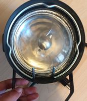 Lampe (Spotlight) schwarz rund Zustand akzeptabel