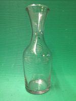 Antike Glasflasche Maasflasche Karaffe