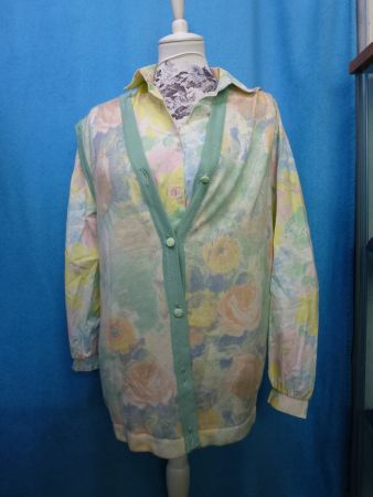 DUO PACK BLUSE PULLUNDER GR 42 FAST NOCH NIE GETRAGEN PASTEL