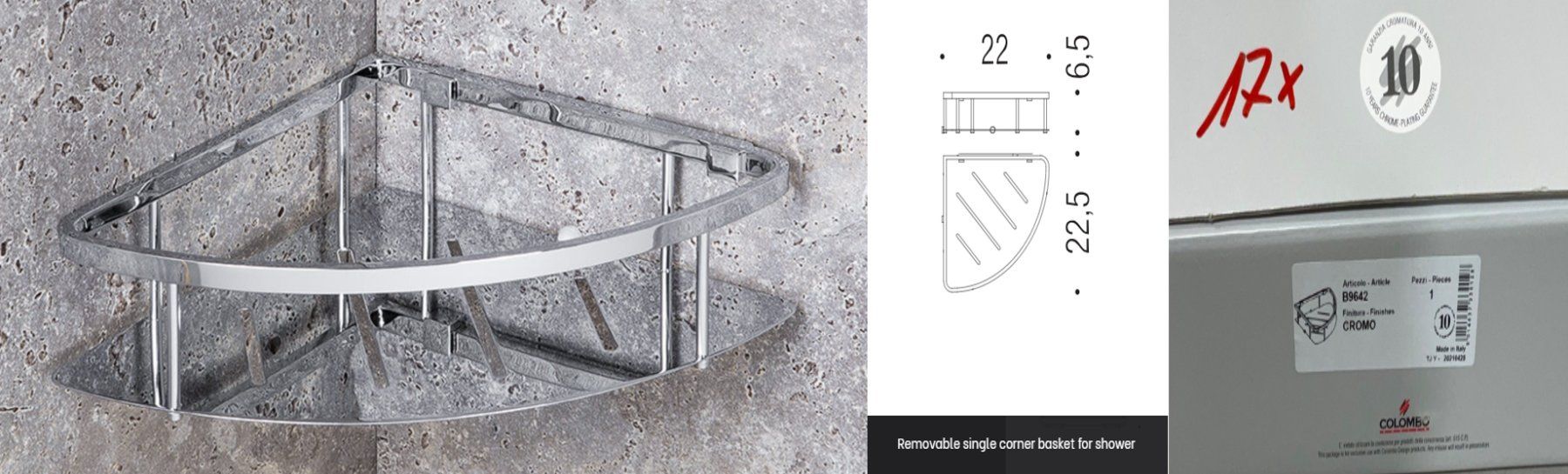 Portasapone: Posten (80Stk) Colombo Bad Accessoires – Nuovo (secondo la descrizione) da Derendingen venduto da Meisterstuecke 5