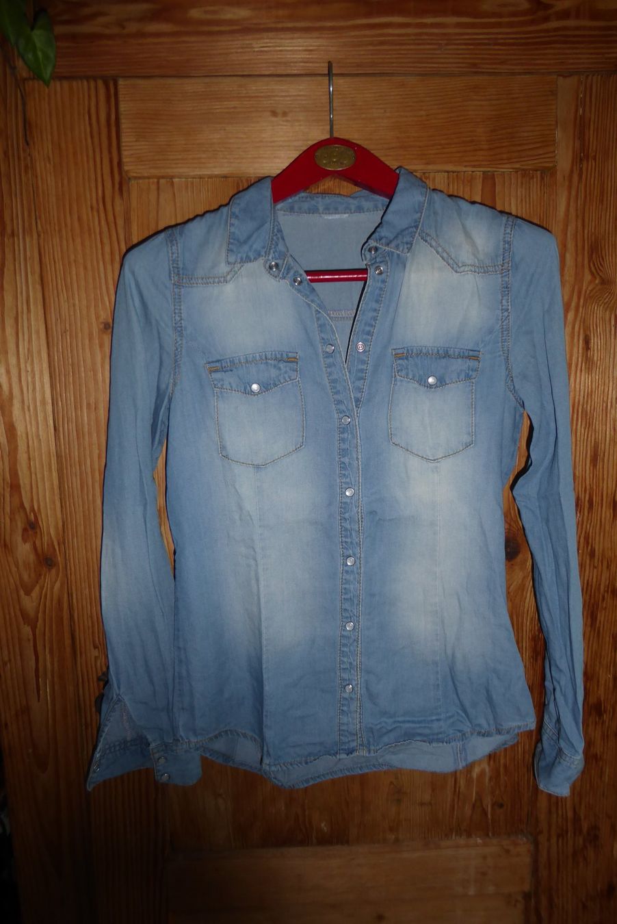Camicette: Lässige Jeans Bluse Gr XS – Usato da Sargans venduto da Benziner