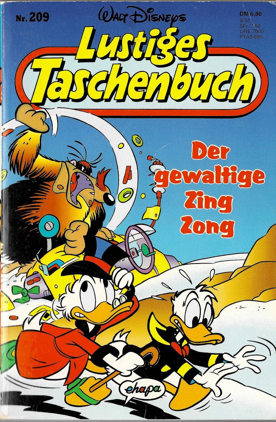 Fumetti: Lustiges Taschenbuch LTB 209 – Usato da Eggersriet venduto da glasshouse3egg