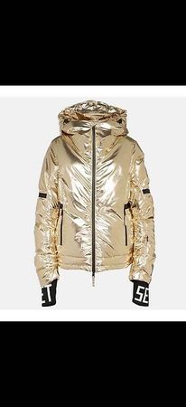 JET SET Joanna Ski Jacke  Gold Metallic  NEU & UNGETRAGEN