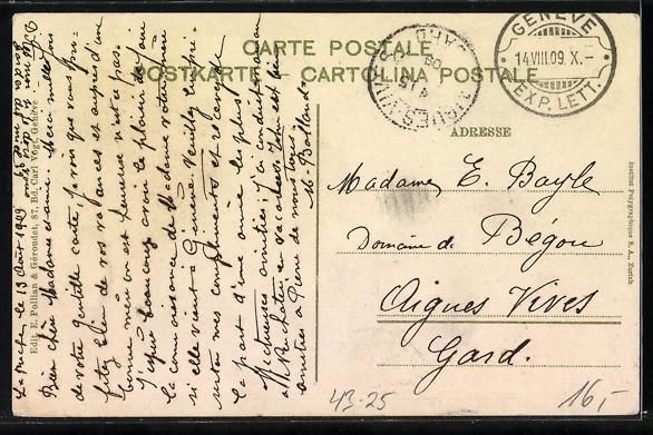 Cartes postales: Genève, Concours Internationale de Musi – D'occasion à Berlin par bartko-reher 1