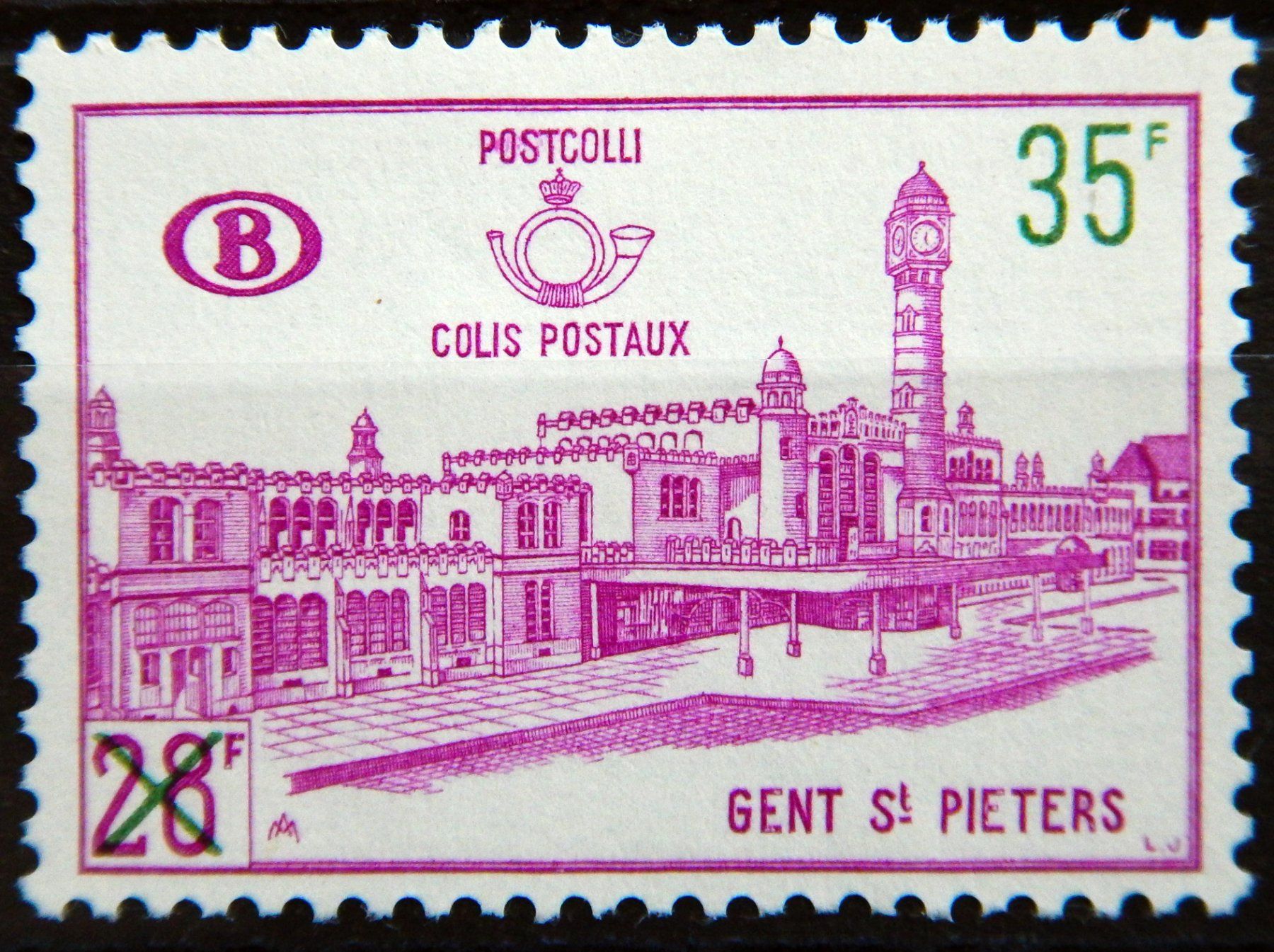 Alle Briefmarken: Belgien Kat. 59 ** 1969 – Gebraucht aus Zürich von Muehlekauf